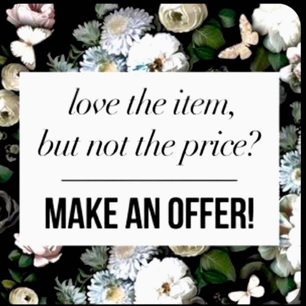 Make me an offer. If it’s reasonable I will accept.